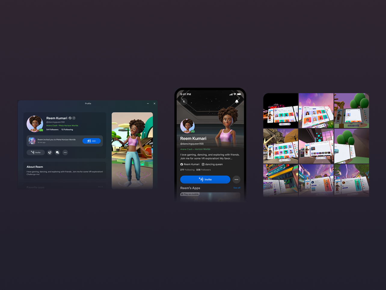 Unified Rich Presence across the Metaverse